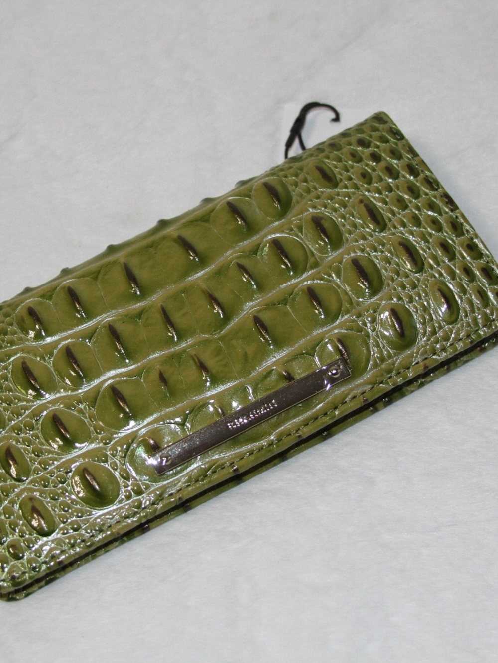Brahmin Ady Wallet Olive Melbourne Leather NWT